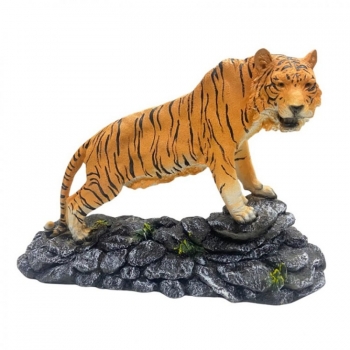 Тигр стоит на камне H=33 см